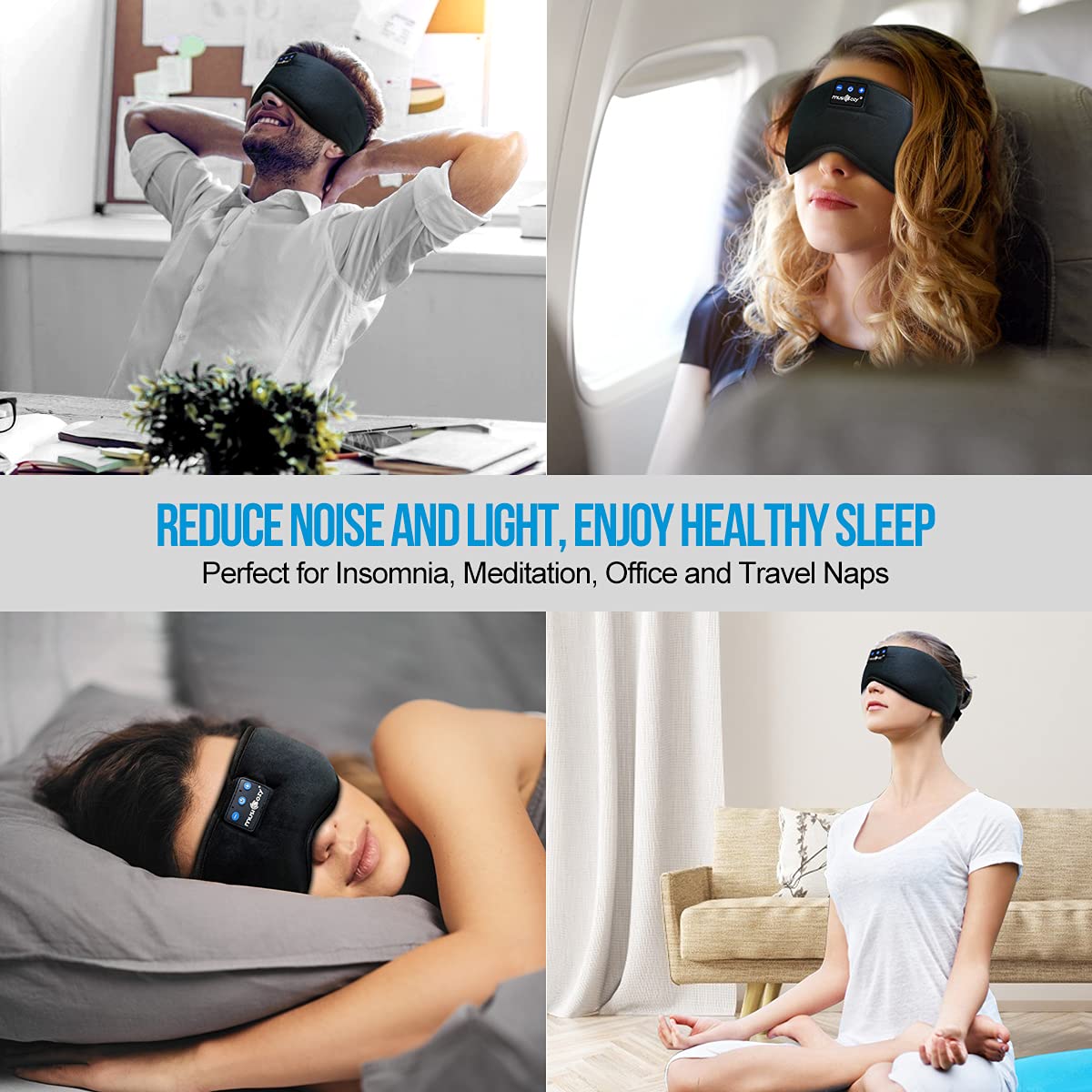 PacknGo™ Sleeping Music Mask